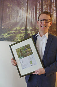 Thorsten Amelung ist Bestatterpartner von Grüne Linie für nachhaltige Bestattung